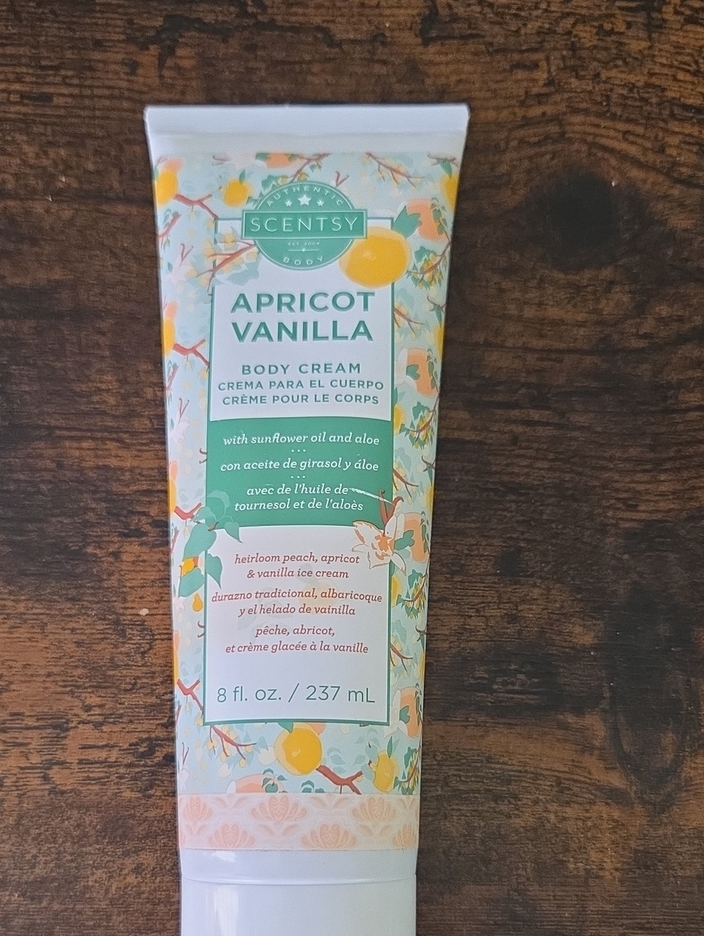 Scentsy Apricot Vanilla Body Cream